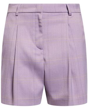 Liu Jo Lilac Shorts & Bermuda Shorts Polyester, Viscose, Elastane - Purple
