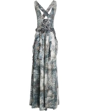 Babylon Maxi Dress Polyester - White