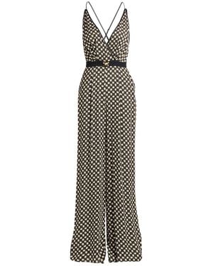 Elisabetta Franchi Jumpsuit Viscose - Black
