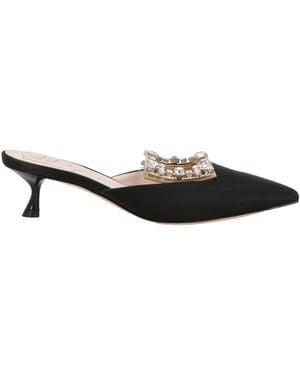 Roger Vivier Mules & Clogs - Black