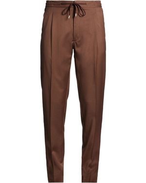 Lardini Trousers Wool - Brown