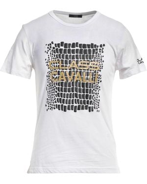 Roberto Cavalli T-Shirt Cotton - White