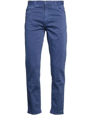 40weft Trousers Cotton, Elastane - Blue