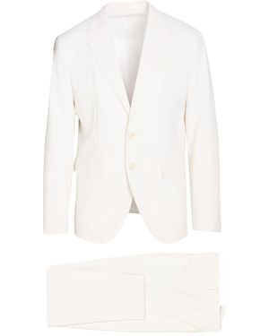 DSquared² Suit Virgin Wool, Elastane - White
