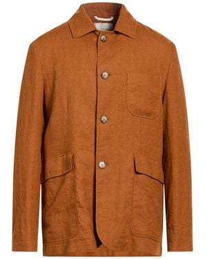 Brooksfield Jacket Linen - Brown