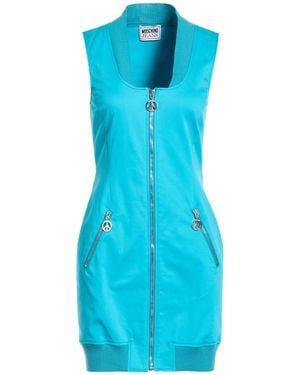 Moschino Robe Courte - Bleu
