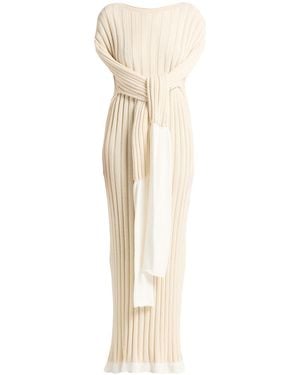Issey Miyake Maxi Dress - Natural
