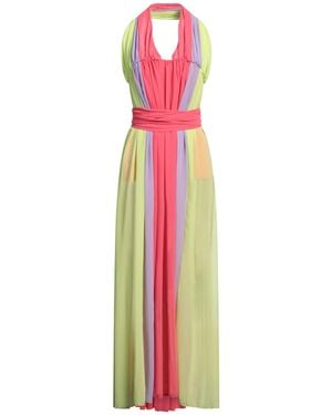 DISTRICT® by MARGHERITA MAZZEI Coral Maxi Dress Polyester - White