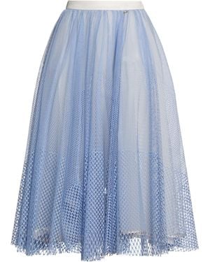 Elisabetta Franchi Midi Skirt - Blue