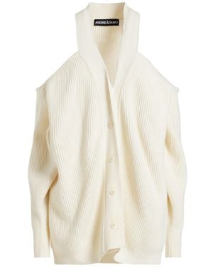ANDREADAMO Cardigans - White