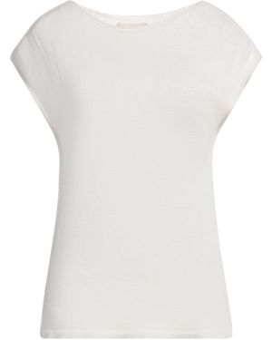 120% Lino Pullover - Bianco