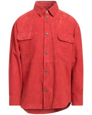 424 Shirt Lambskin - Red