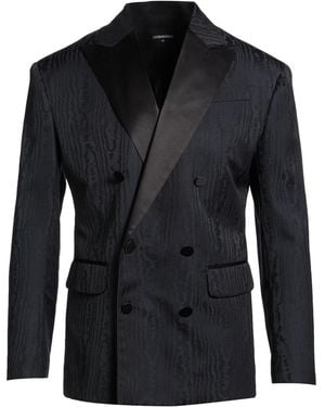 DSquared² Blazer Polyester, Virgin Wool, Silk - Black