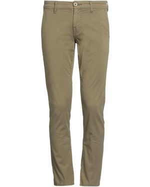 Guess Military Trousers Cotton, Elastane - Green