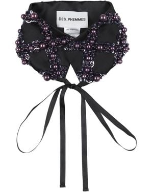 DES_PHEMMES Scarf - Black