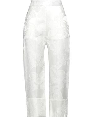 Semicouture Trouser - White