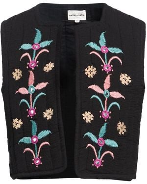 Antik Batik Vests - Black