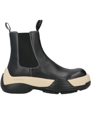 Lanvin Botines de caña alta - Negro