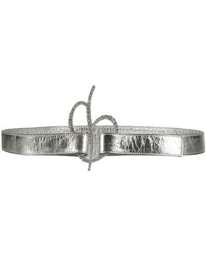 Blumarine Belt Leather - White