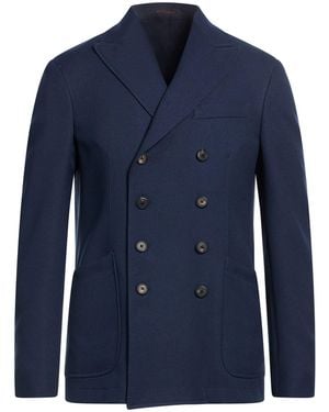 The Gigi Blazer Polyester - Blue