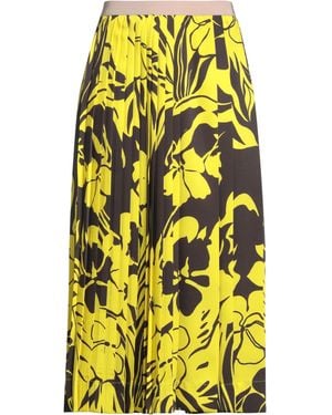 N°21 Midi Skirt Polyester - Yellow