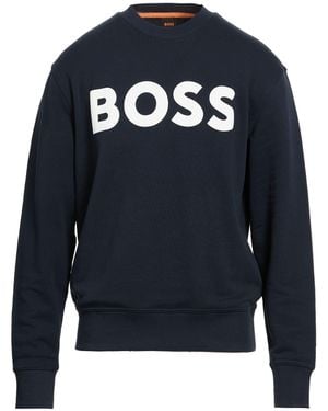BOSS Sweatshirt Cotton - Blue