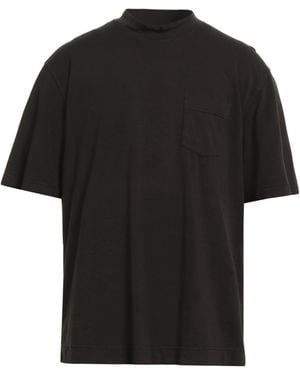 Circolo 1901 Dark T-Shirt Cotton, Elastane - Black