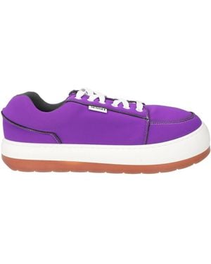 Sunnei Sneakers Textile Fibers - Purple