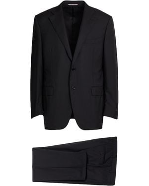Canali Suit Wool - Black