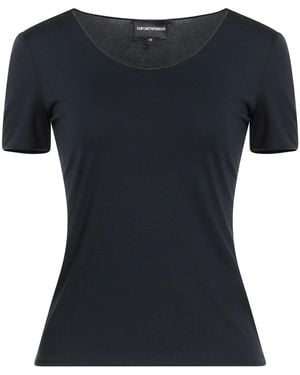 Emporio Armani T-Shirt Viscose, Elastane - Black
