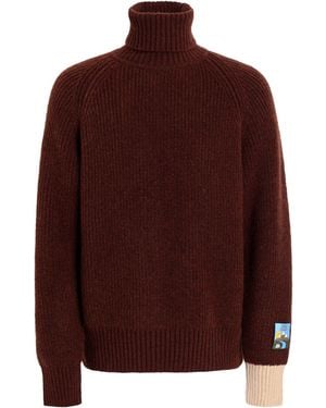 LC23 Rollkragenpullover - Braun