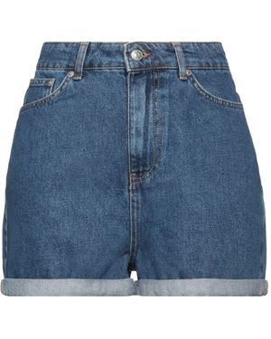 NA-KD Denim Shorts - Blue