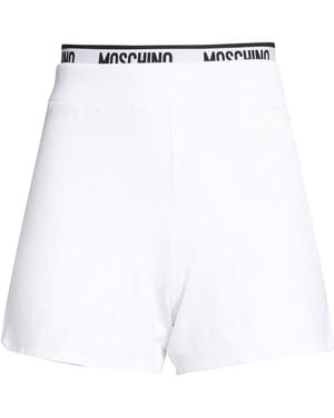 Moschino Shorts & Bermuda Shorts Cotton, Elastane - White