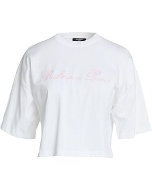 Balmain T-Shirts - Weiß