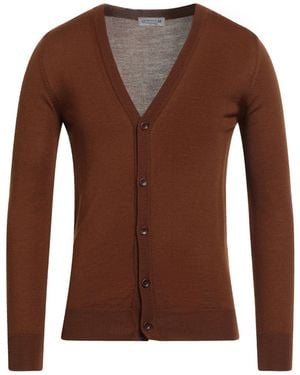 Daniele Alessandrini Cardigan Acrylic, Wool - Brown