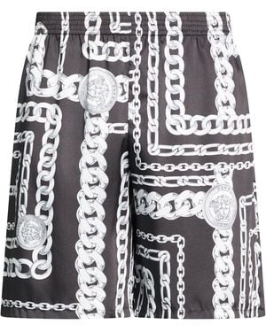 Versace Shorts & Bermuda Shorts Polyester - Black