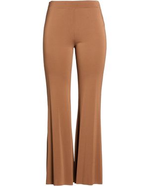 Kaos Trousers Acetate, Polyamide, Elastane - Brown