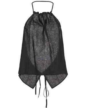 Aspesi Top Linen - Gray