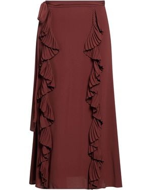 N°21 Midi Skirt Acetate, Silk - Purple