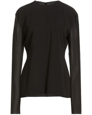 Alberta Ferretti Top - Schwarz