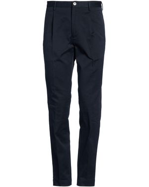 Incotex Midnight Trousers Cotton - Blue