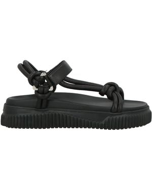 Voile Blanche Sandals - Black
