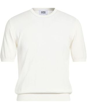 Alpha Studio Jumpers - White