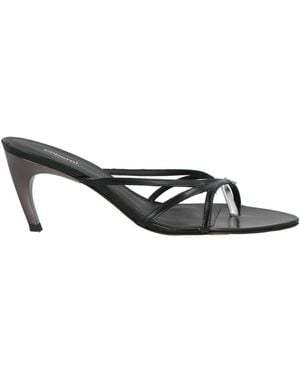 Coperni Thong Sandal Leather - White