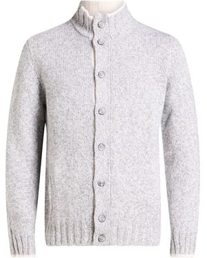 Gran Sasso Cardigan Virgin Wool - White