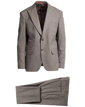 SUIT SARTORIA Khaki Suit Wool, Viscose - Gray