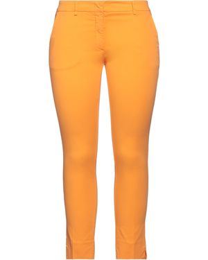 Rossopuro Pants Cotton, Elastane - Orange