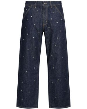 THE BIG WHITE BLUE Jeans Cotton - Blue