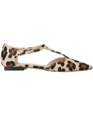 P.A.R.O.S.H. Ballet Flats - Brown