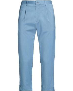 Costumein Trousers Virgin Wool - Blue